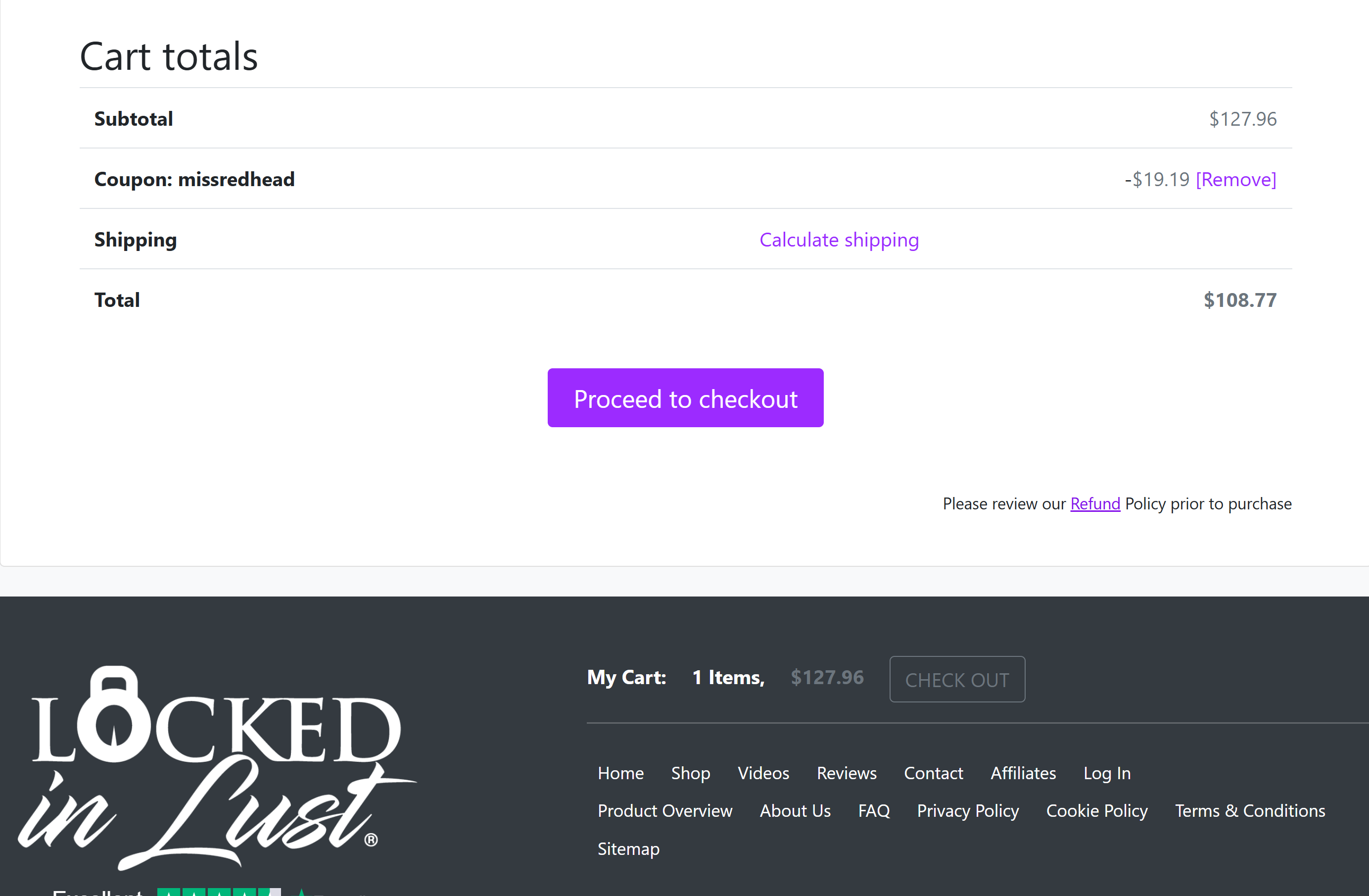 Coupon proof missredhead