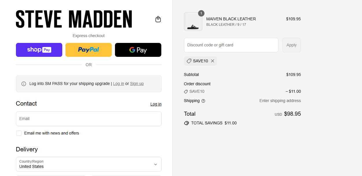 Coupon proof SAVE10