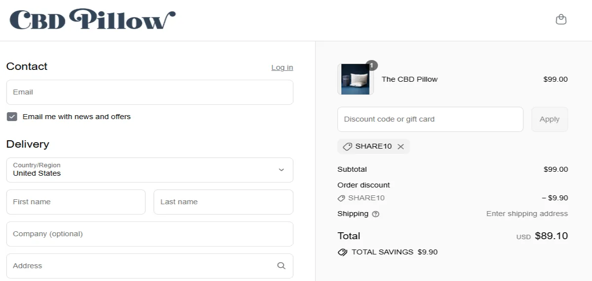 Coupon proof SHARE10