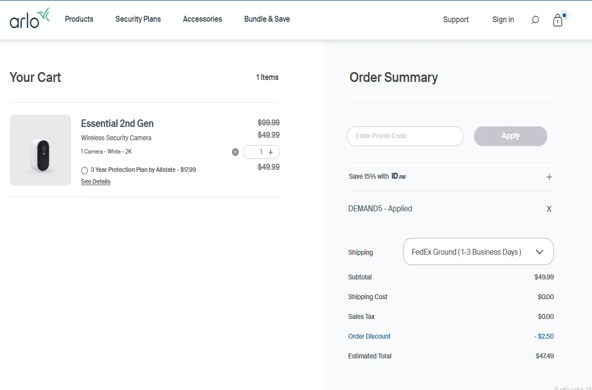 Coupon proof DEMAND5