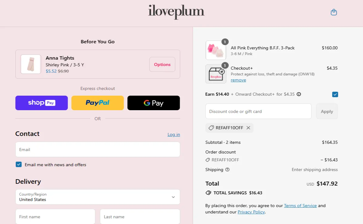 Coupon proof REFAFF10OFF