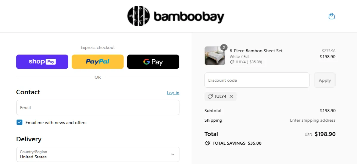 Coupon proof JULY4