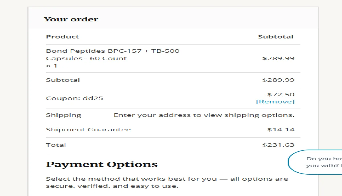 Coupon proof dd25