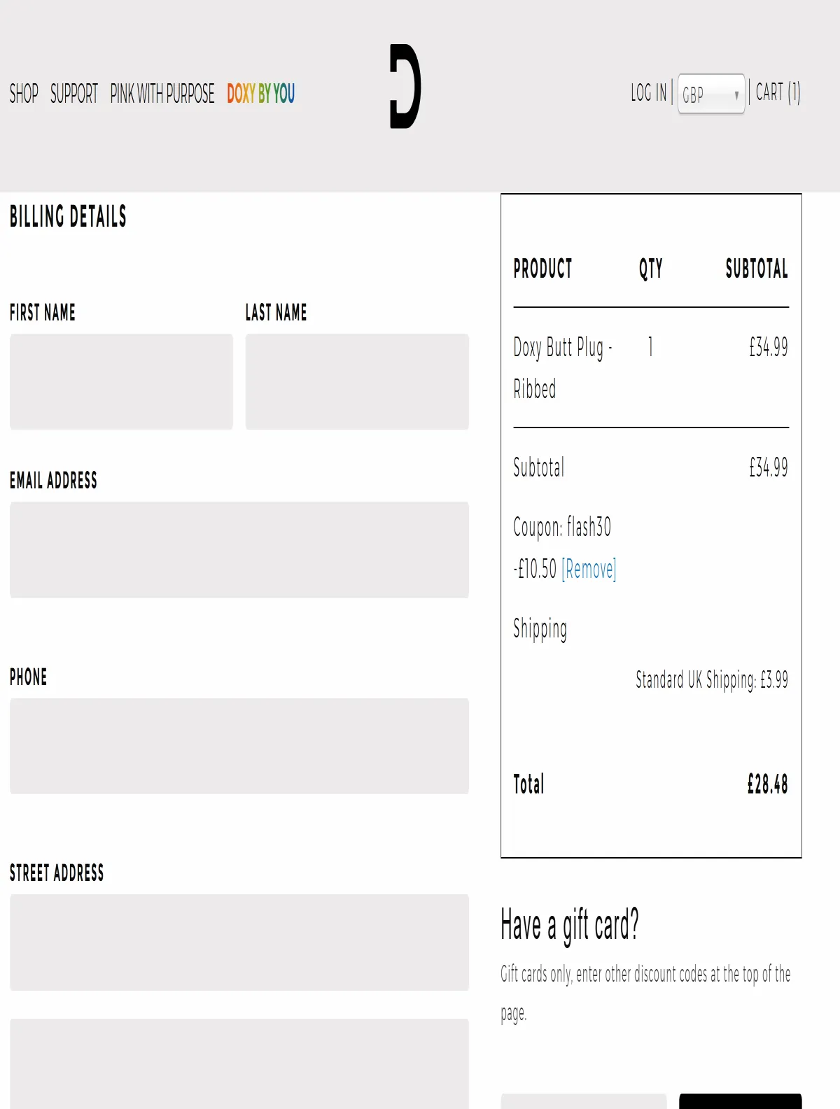 Coupon proof Flash30