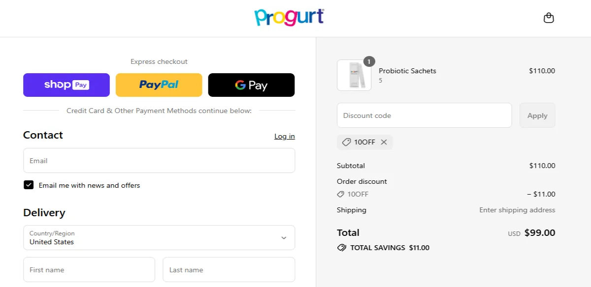 Coupon proof 10OFF