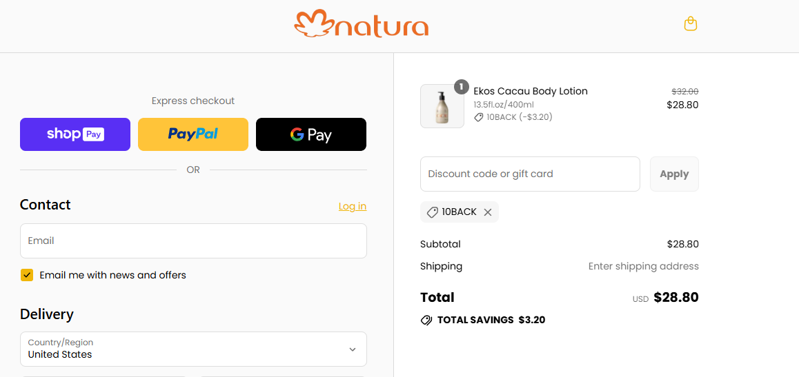 Coupon proof 10BACK