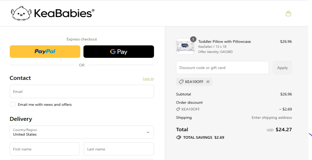 Coupon proof KEA10OFF
