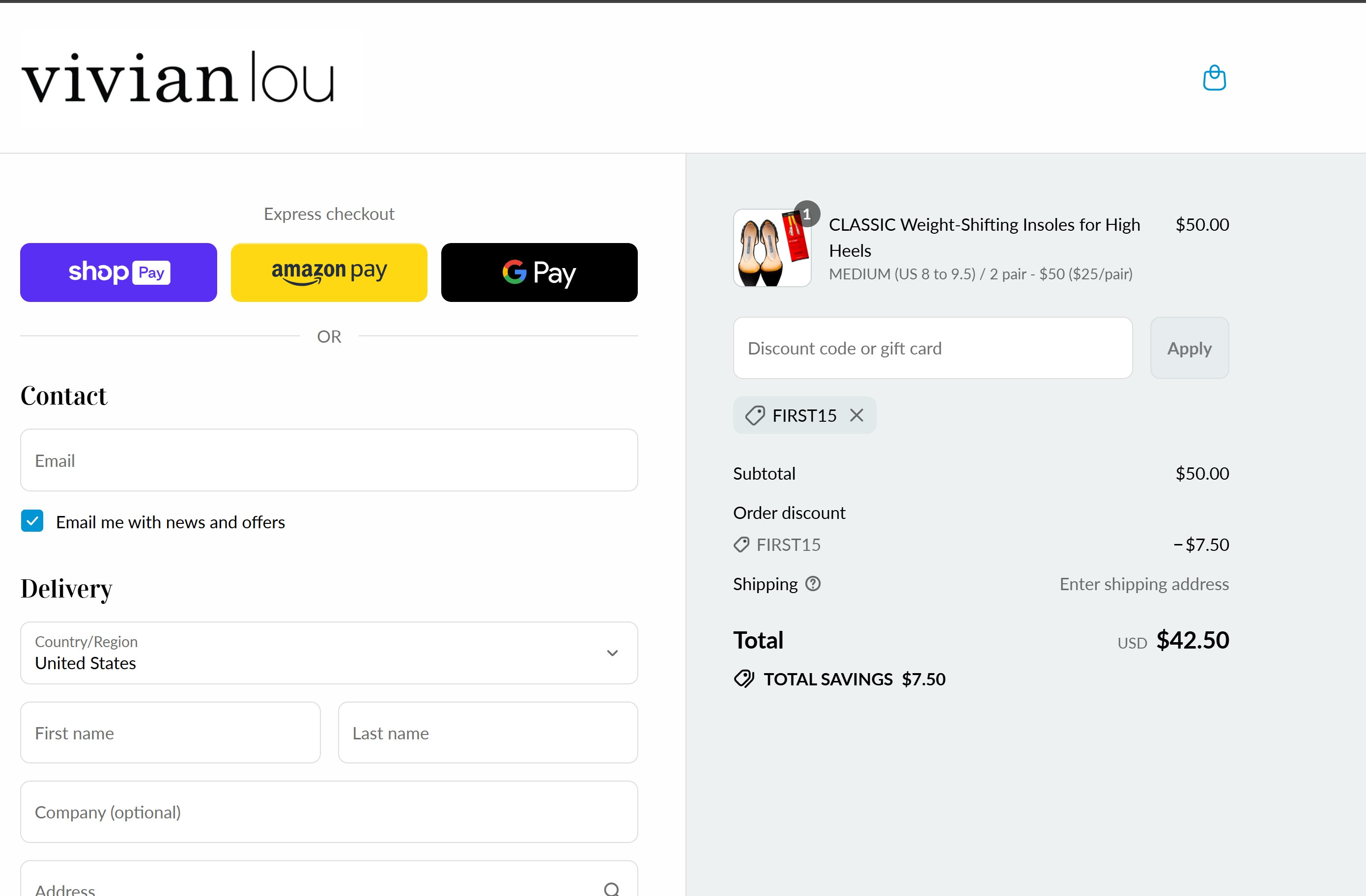 Coupon proof FIRST15