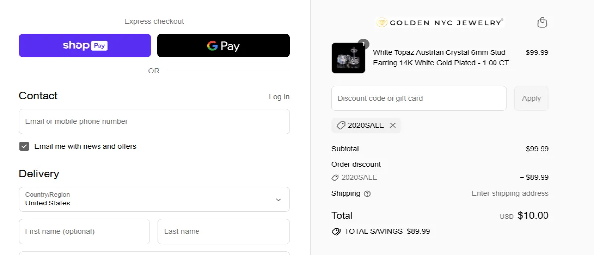 Coupon proof 2020SALE