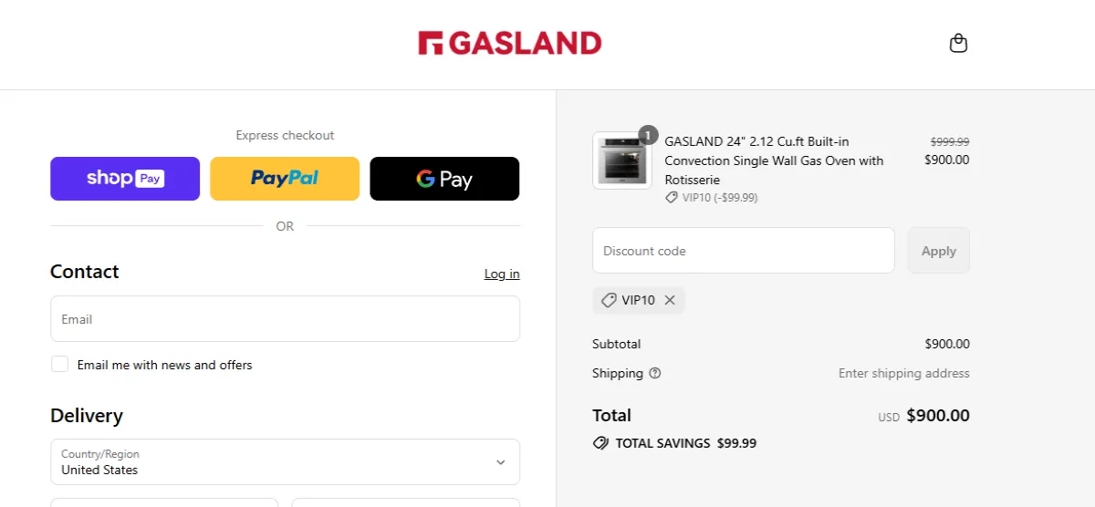 Coupon proof VIP10