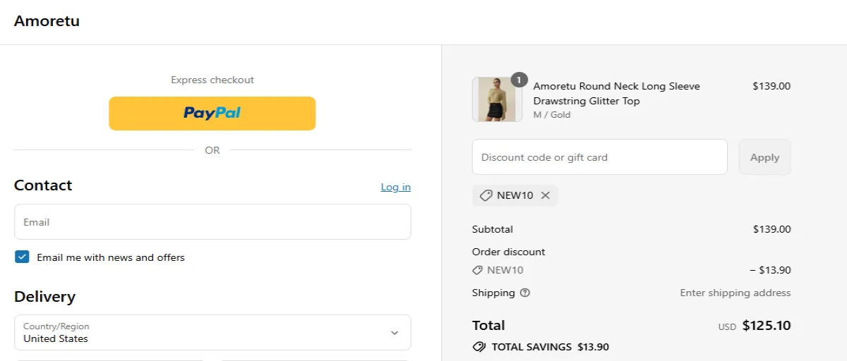 Coupon proof NEW10