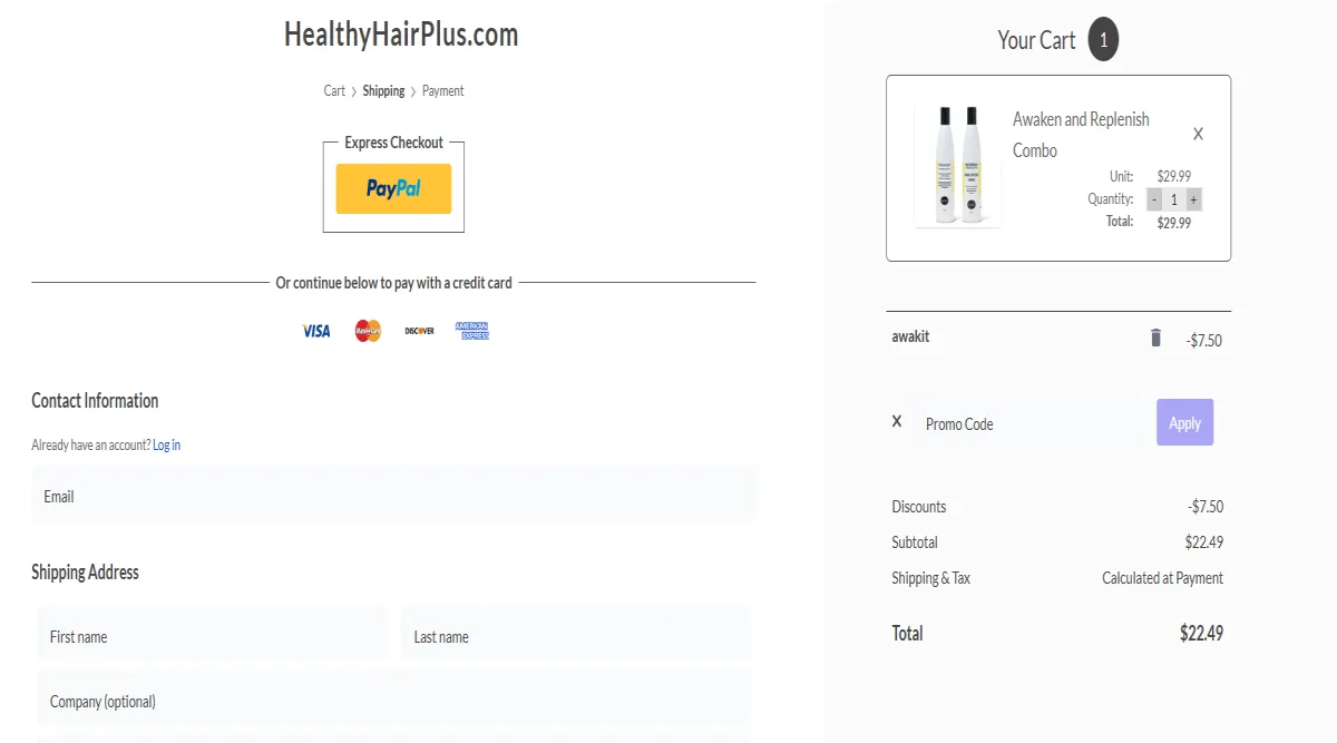 Coupon proof awakit
