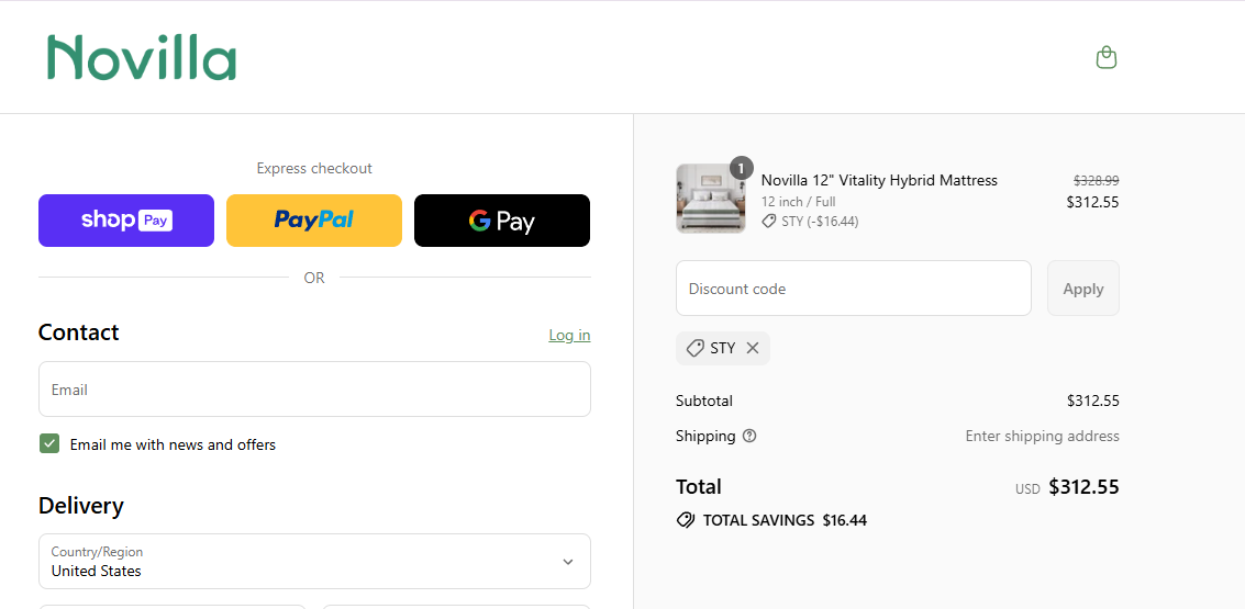 Coupon proof STY