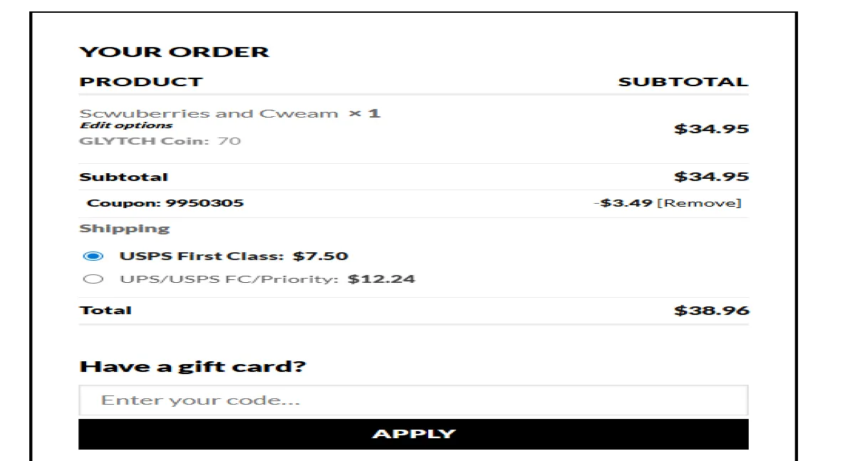 Coupon proof 9950305