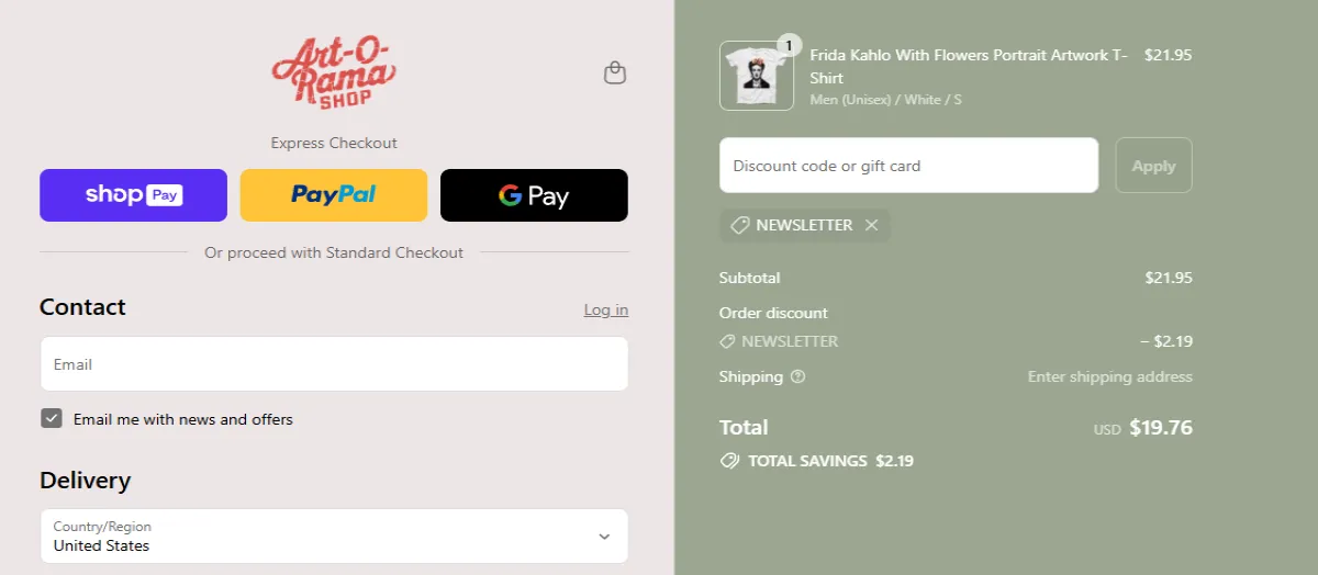 Coupon proof NEWSLETTER
