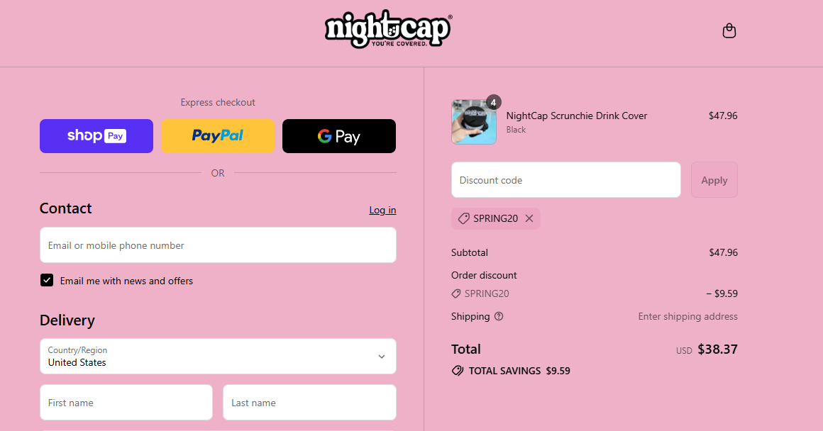 Coupon proof SPRING20