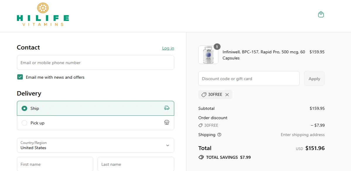 Coupon proof 30FREE