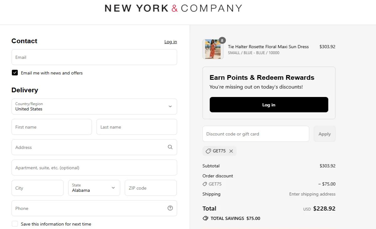 Coupon proof GET75