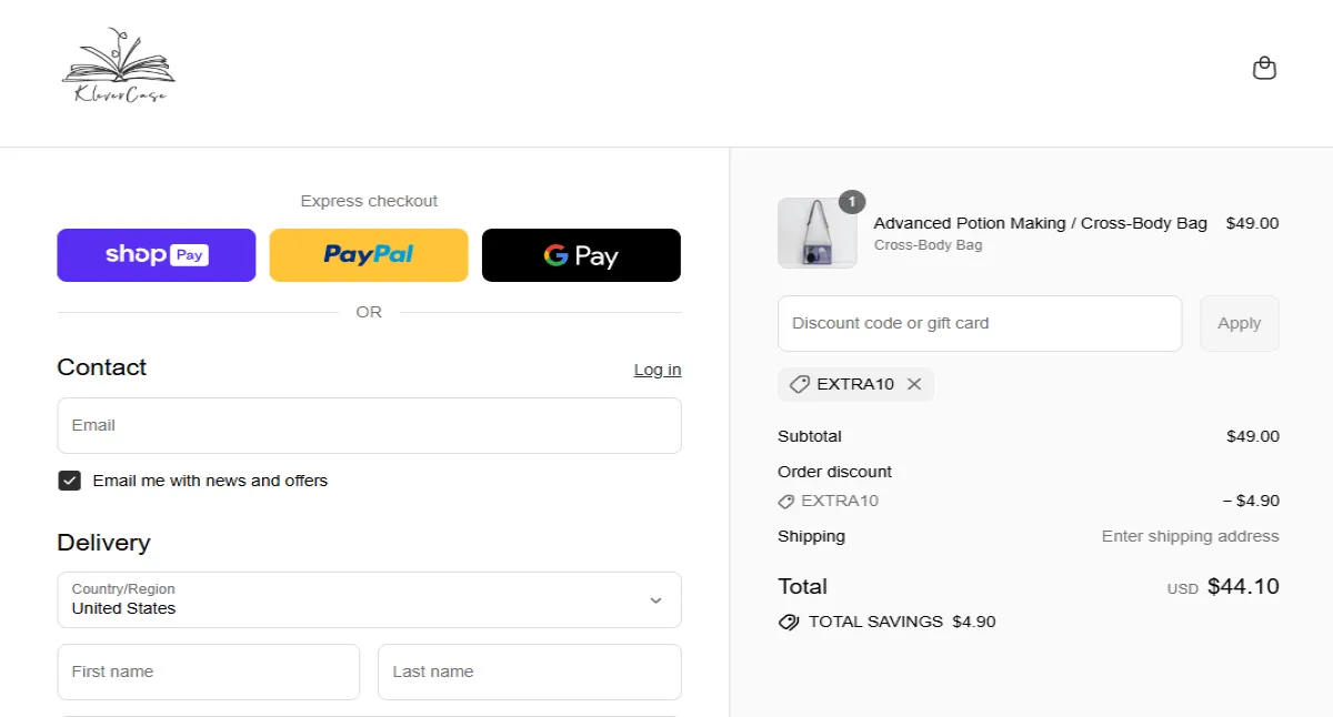 Coupon proof EXTRA10